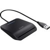 TRUST čtečka karet PRIMO (DNI, smartcard), externí, USB, 100cm