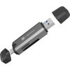 Čtečka karet Natec SCARAB 3 USB-A + USB-C 3.1 GEN 1/microSD/microSDHC/microSDXC/SD/SDHC/SDXC/T-Flash