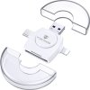 VIKING ČTEČKA PAMĚŤOVÝCH KARET V4 USB3.0 4V1 bílá
