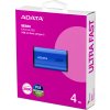 ADATA Externí SSD 4TB SE880, USB-C 3.2 Gen 2x2, R:2000/W:2000MB/s, modrá