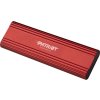 PATRIOT TRANSPORTER Lite 4TB Portable SSD / USB 3.2 Gen2 / USB-C / externí / hliníkové tělo / červený