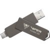 PATRIOT Viper Portable PVP30 SSD 1TB Type A+C /  USB 3.2 Gen 2 / šedá