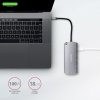 AXAGON HMC-6M2, USB 3.2 Gen 1 hub, porty 2x USB-A, HDMI, RJ-45 GLAN, SATA M.2 slot, PD 100W, kabel USB-C 18cm