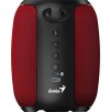GENIUS repro SP-915BT Red/ Bluetooth 5.3/ 5W/ mikrofon/ Copilot AI komunikace/ USB-C nabíjení/ černočervené