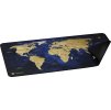 Maxi podložka pod myš Natec WORLD, 80x40cm, modrá