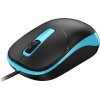 GENIUS DX-123 Ocean Blue/ drátová/ 1200 dpi/ USB/ černomodrá