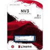 Kingston SSD 2TB NV3, M.2 2280, NVMe PCIe Gen4x4, (R: 6000MB/s; W: 5000MB/s)