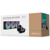 DEEPCOOL MYSTIQUE 360 ARGB / 3x120mm ARGB fan / dig. displej / Intel i AMD / černý