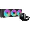 DEEPCOOL MYSTIQUE 360 ARGB / 3x120mm ARGB fan / dig. displej / Intel i AMD / černý