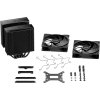 Be quiet! PURE ROCK PRO 3 Black / 2x120mm PWM fan / 6xheatpipe / černý