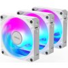 GIGABYTE ventilátor AORUS EZ CHAIN FAN ICE 3-PACK, 3x120mm, bílá