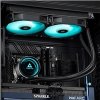 CHIEFTEC Iceberg 240, 2x120mm ARGB, ARGB vodní blok, LGA1851, AM5, černá