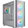 Cooler Master MasterBox 600, ATX, Průhledná bočnice, 3x 140mm ARGB Fan, 1x 120mm ARGB Fan, ARGB Hub, Bílá