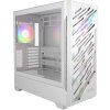 ADATA XPG case STARKER AIR BTF Mid-Tower, bez zdroje, 4x 120mm ARGB, Bílá