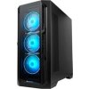 CHIEFTEC APEX, E-ATX, 1x USB-C 3.2, 2x USB 3.0, 4x 120mm ARGB Fan, ARGB Hub, černá