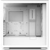NZXT H7 Flow RGB edition / ATX / 3x 140 mm fan / USB-C / 2x USB / prosklená bočnice / mesh panel / RGB / bílá