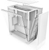 NZXT H7 Flow RGB edition / ATX / 3x 140 mm fan / USB-C / 2x USB / prosklená bočnice / mesh panel / RGB / bílá
