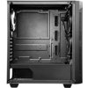 CHIEFTEC Miditower Gaming HUNTER, Black, 4x RGB Rainbow Fan, 2 x USB 3.0, side glass