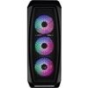 AEROCOOL Aero One Frost ML G, Mid tower, 2x USB 3.0, 2x audio, 4x 120mm RGB Fan, bez zdroje
