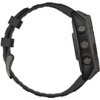 Garmin - fenix 8 Solar Sapphire - 47 mm - Carbon Gray DLC Titanium with Black | Pebble Gray Silicone Band, EU