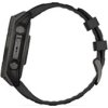 Garmin - fenix 8 Solar Sapphire - 47 mm - Carbon Gray DLC Titanium with Black | Pebble Gray Silicone Band, EU