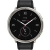 Amazfit Active 2 NFC Black Leather Round Front