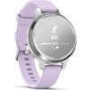 Garmin Lily 2 Active Silver Purple Jasmine silicon band, EU