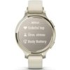 Garmin Lily 2 Active Lunar Gold Bone silicon band, EU