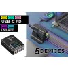 Viking nabíječka USB GaN 200W PD Pro