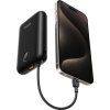 Swissten Power bank VOLTBOX 35W 20000 mAh s integrovanými kabely - USB-C, A, Lightning / černá