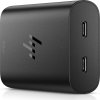 HP AC Adapter 65W Gallium Nitride USB-C Laptop Charge