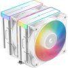 DEEPCOOL AG620 WH ARGB V2 / 2x 120mm fan / 6x heatpipes / PWM / pro Intel i AMD / bílý