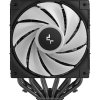 DEEPCOOL AG620 BK ARGB V2 / 2x 120mm fan / 6x heatpipes / PWM / pro Intel i AMD / černý