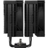 DEEPCOOL AG620 BK ARGB V2 / 2x 120mm fan / 6x heatpipes / PWM / pro Intel i AMD / černý