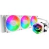 Cooler Master  MasterLiquid 360 Core II, 3x120mm, LGA1851, AM5, bílá