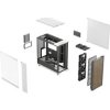 FRACTAL DESIGN North XL, Midi Tower, 1xUSB-C 3.2 Gen 2x2, 2xUSB 3.0, 4x 140mm Fan, Bílá