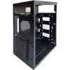 EUROCASE ML N6-550B, Midi Tower, 1xUSB-C, 2xUSB 3.0, 2x audio, bez zdroje