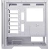 EVOLVEO Ptero Q2G, ATX, 4x ARGB ventilátor, čelní+boční panel sklo, bílá