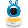 EVOLVEO Baby Monitor LUX, Chytrá 360° videochůvička s nočním viděním, detekcí pláče a pohybu, modrá