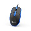 C-TECH Myš WM-10, černo/modrá, USB