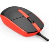 Myš C-TECH WM-10, černočervená, USB