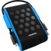ADATA Externí HDD 1TB 2,5" USB 3.2, DashDrive™ Durable HD720, G-sensor, modrý, (gumový, vodě/nárazu odolný)