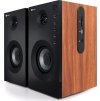 C-TECH repro SPK-550BT, 2.0, dřevěné, bluetooth, dálkové ovládání