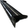 DATACOM Patch panel 19" UTP 24 port CAT5E DUAL 1U BK (4x6p) vyvazovací lišta