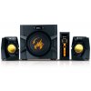 GENIUS reproduktory GX GAMING SW-G2.1 3000 Ver.II, 2.1, 70W, Černá-žlutá