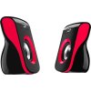 GENIUS repro SP-Q180 Red, 2.0, 6W, USB napájení, 3,5" jack, černo-červené
