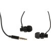 GEMBIRD sluchátka s mikrofonem MHS-EP-CDG-B pro MP3, kovová, Black