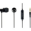 GEMBIRD sluchátka s mikrofonem MHS-EP-CDG-B pro MP3, kovová, Black