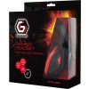 GEMBIRD sluchátka s mikrofonem GHS-03, gaming, černo-červená