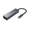 AKASA adaptér USB Type-C 4-In-1 Hub with Ethernet